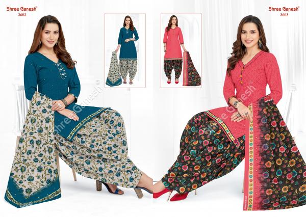 Shree Ganesh Hansika Vol-16 Cotton Designer DressMaterial